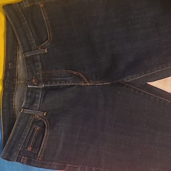 Levi's Jeans Slight Curve Classic bootcut size 8 / 29 dark wash Stretch - Picture 2 of 11